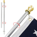 6ft Outdoor Flagpole Y46802