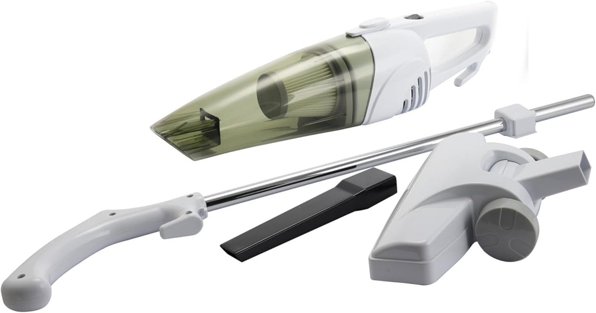 2-in-1 Upright and Handheld Bagless Stick Vacuum with Crevice Tool and Upholstery Brush H620