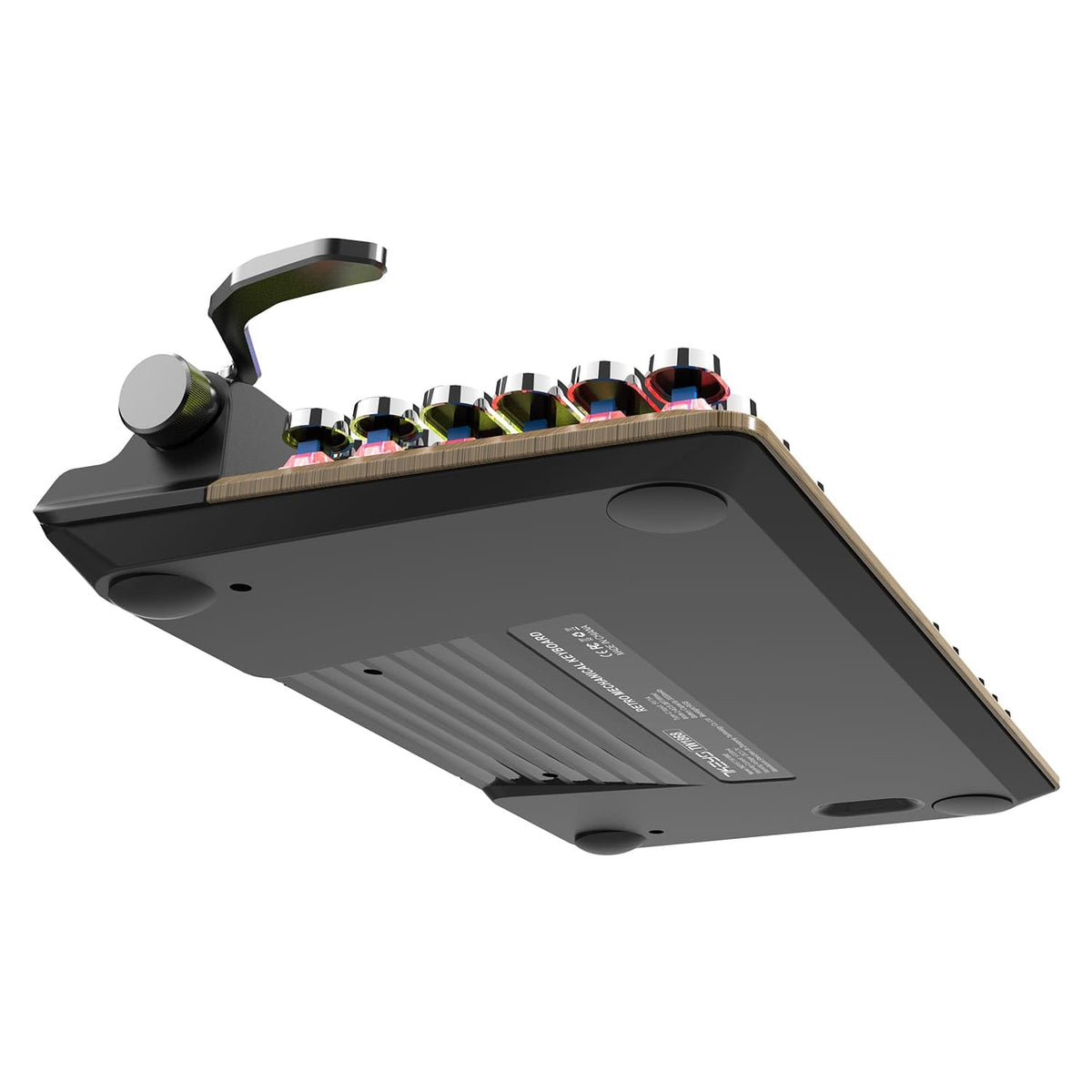 Retro Mechanical Gaming Keyboard with RGB Backlight D5761