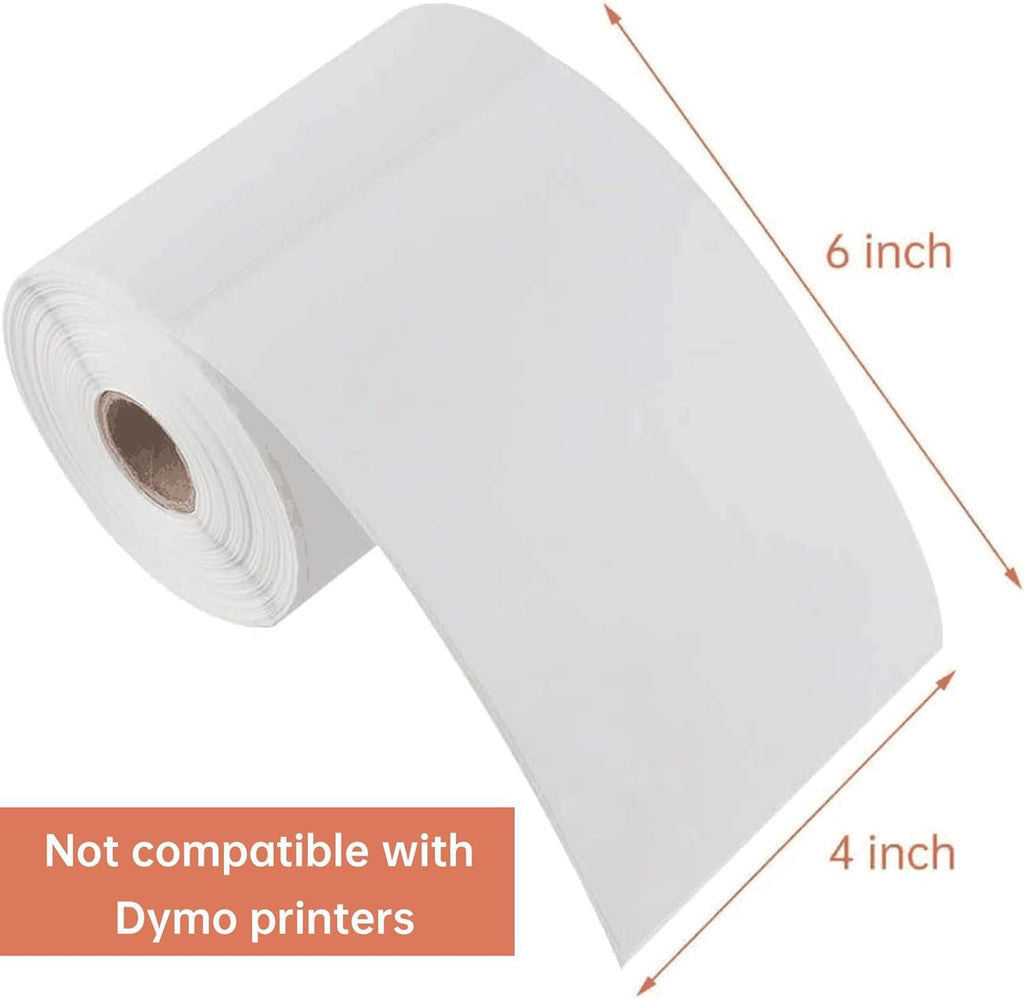4"x 6" Direct Thermal Labels Strong Adhesive Shipping Labels M155