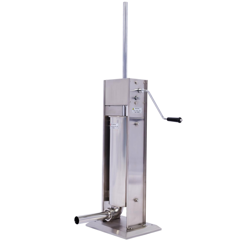 Stainless Steel Vertical Sausage Stuffer 15LB/7L Y77685