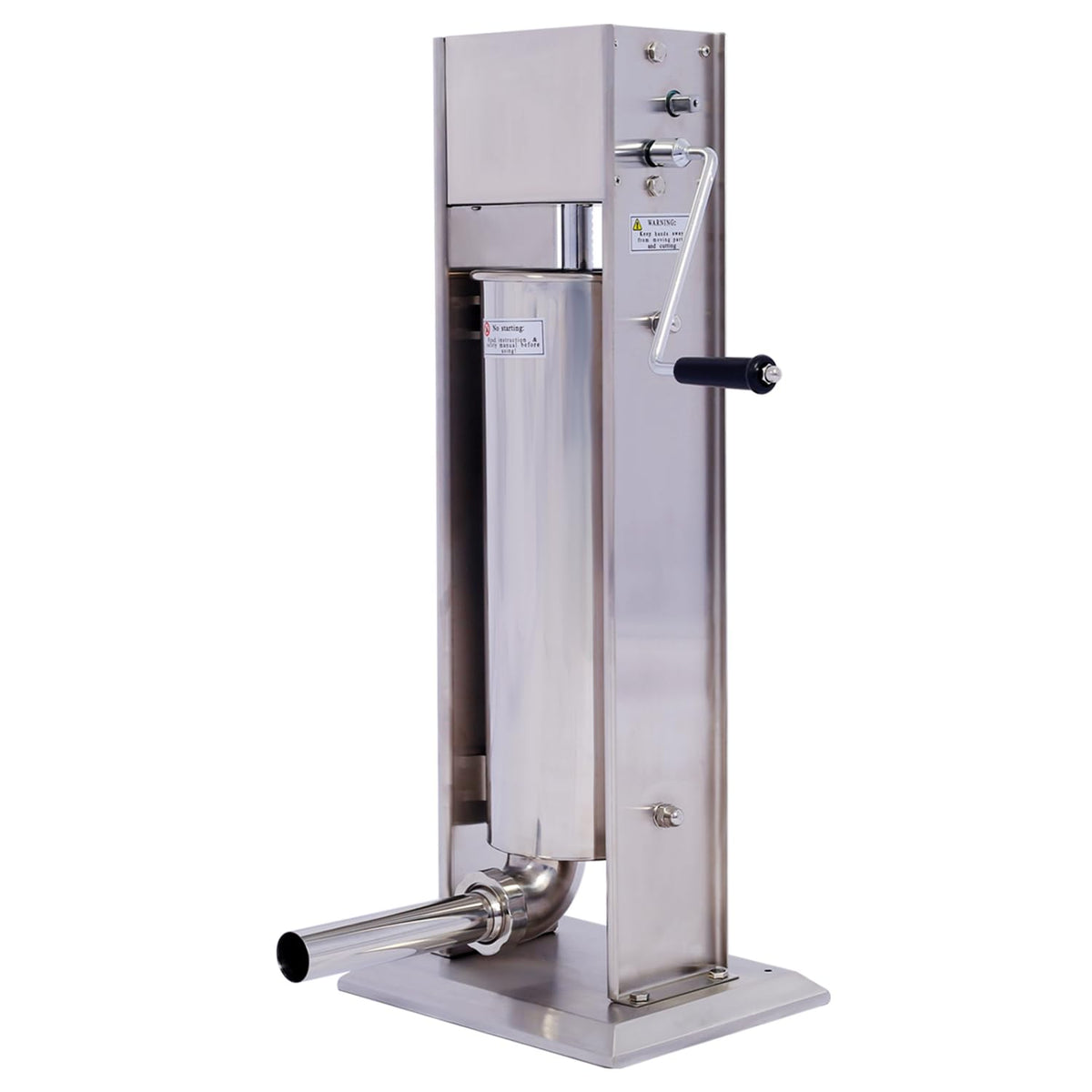 Stainless Steel Vertical Sausage Stuffer 15LB/7L Y77685