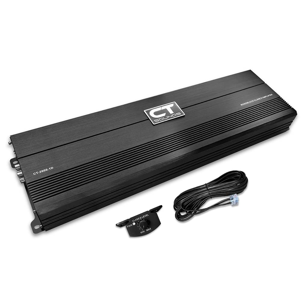 Compact Class D Car Audio Monoblock Amplifier U494