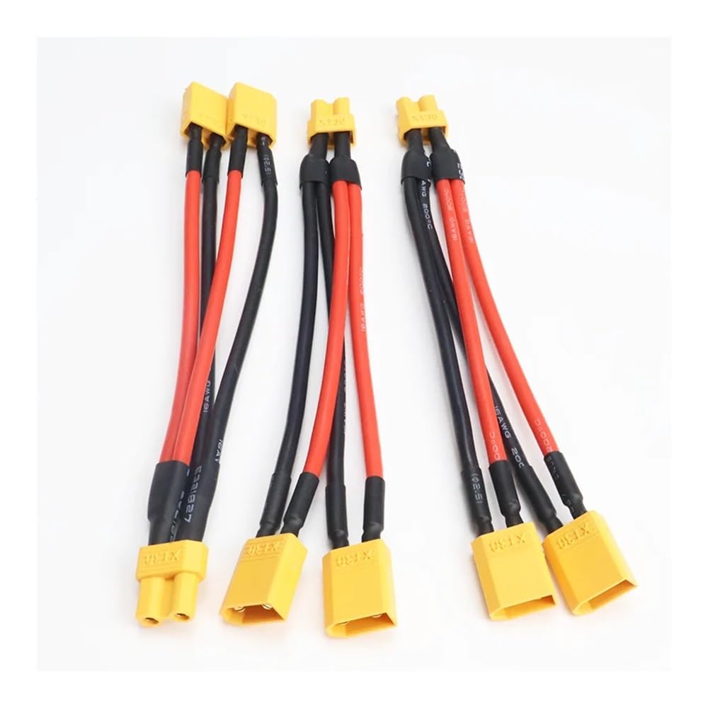 3Pcs XT30 Male/Female Parallel Wire 16AWG Z2641