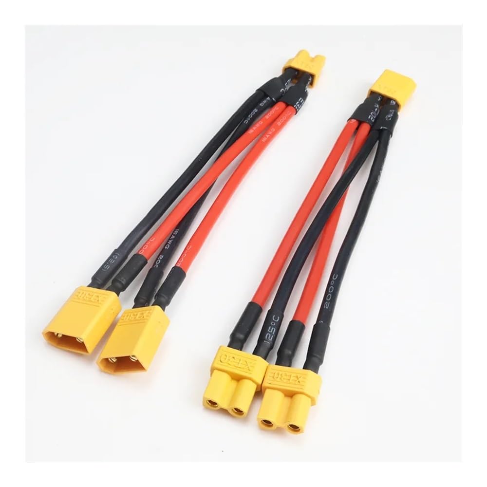 3Pcs XT30 Male/Female Parallel Wire 16AWG Z2641