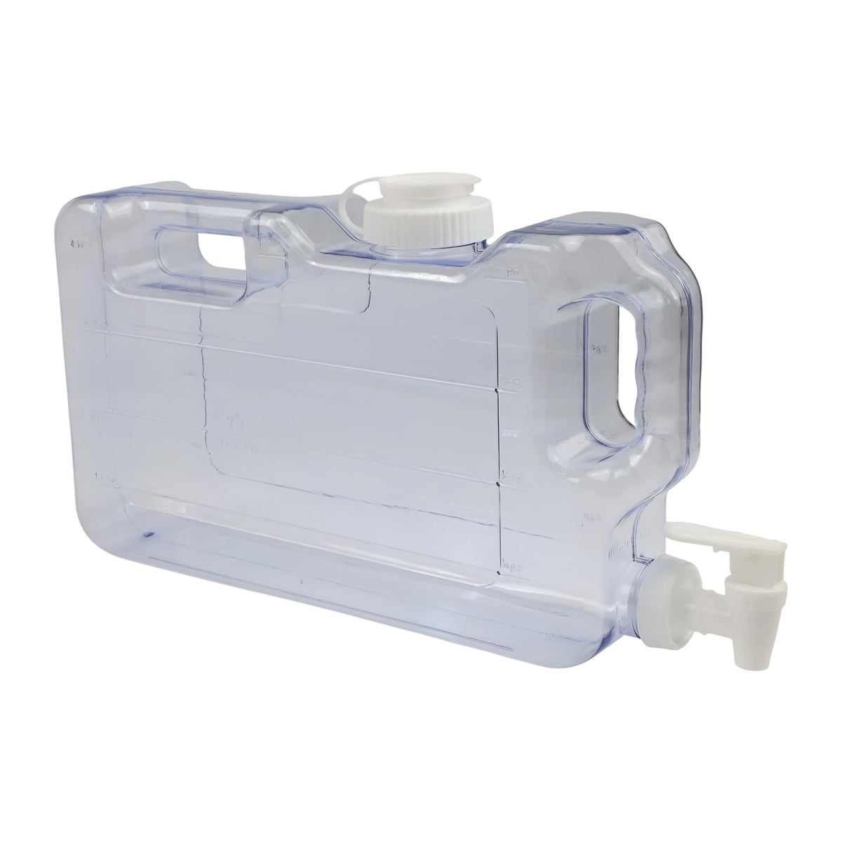 Clear Plastic Water Jug with Faucet D9169