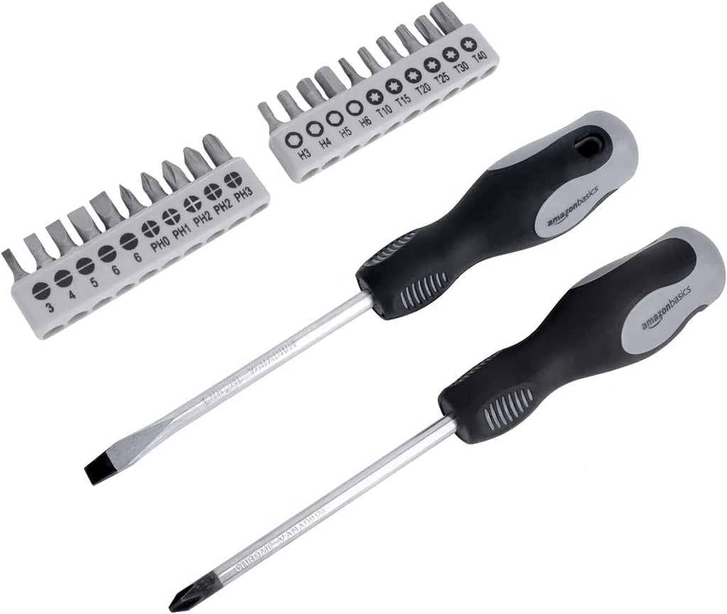 65-Piece Household Hand Tool Kit Set with Storage Case D716119