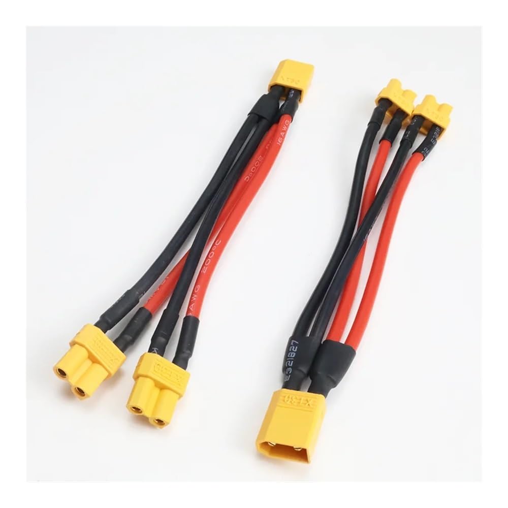 3Pcs XT30 Male/Female Parallel Wire 16AWG Z2641