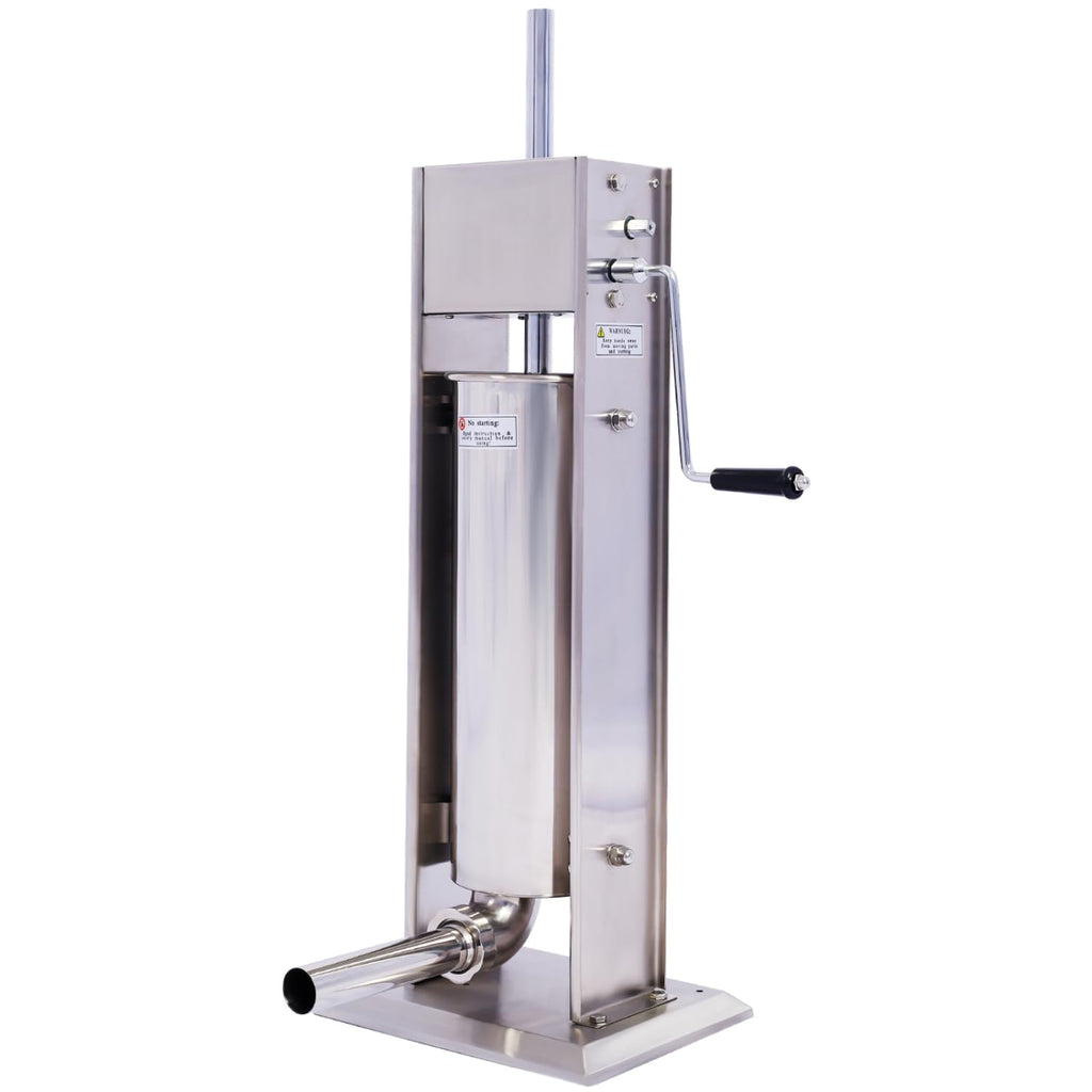 Stainless Steel Vertical Sausage Stuffer 15LB/7L Y77685