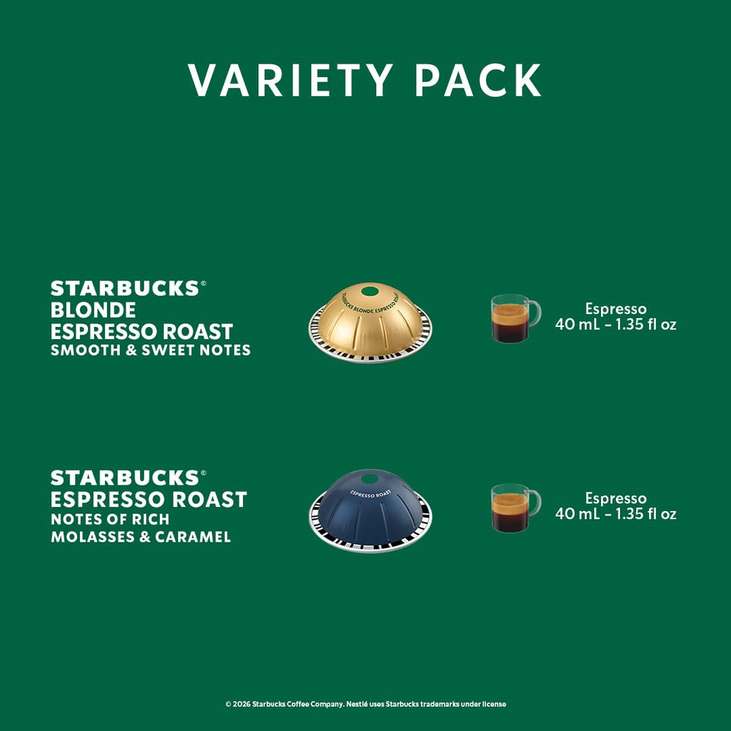 Espresso Variety Pack 40-count Espresso Pods O90004
