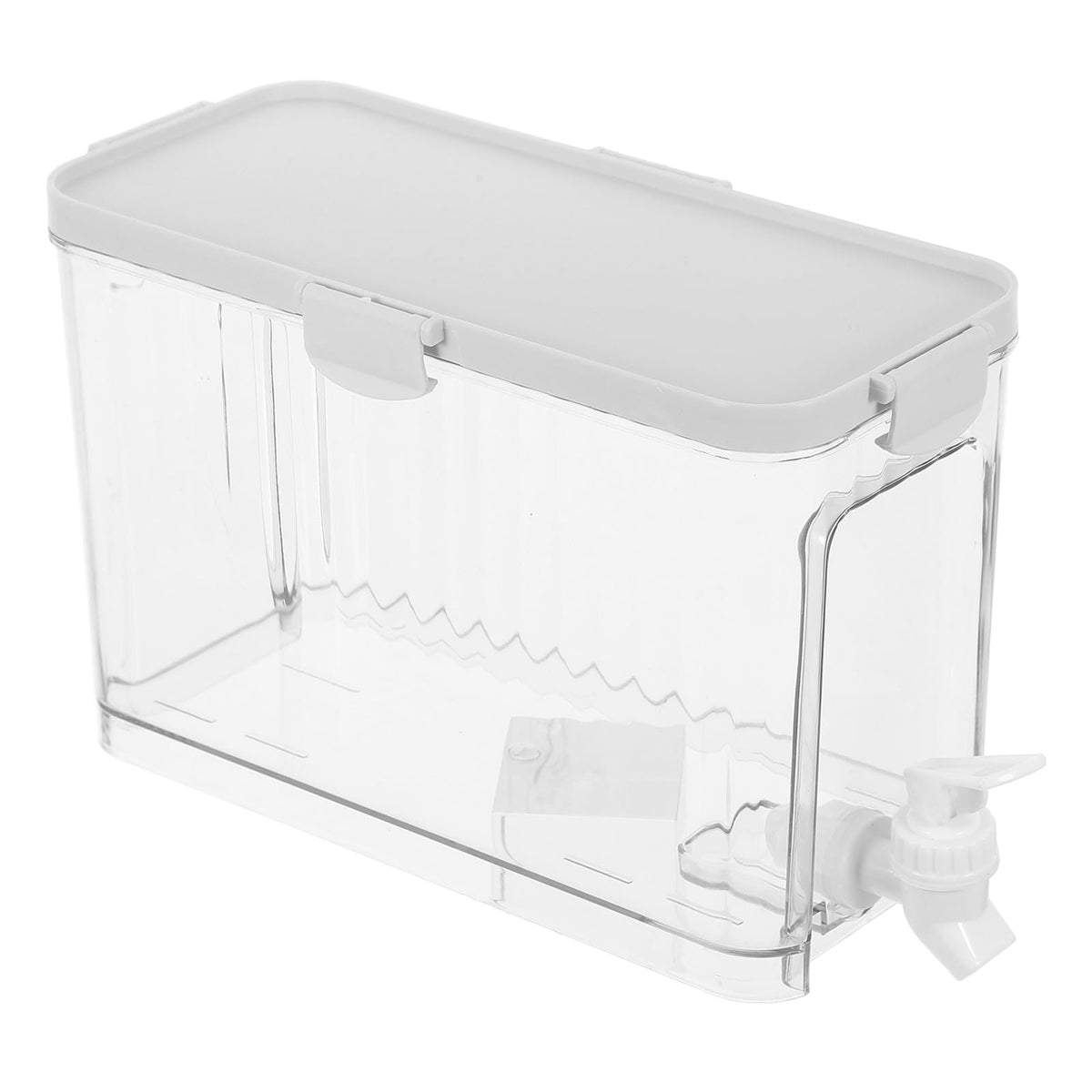 Refrigerator Water Jug with Faucet Large Capacity Beverage Dispenser H4740
