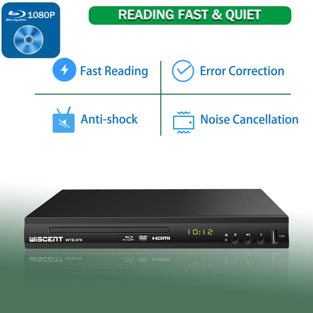 Blu Ray DVD Player Full HD 1080p Region A/1 W875215