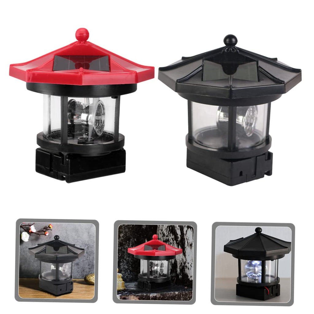 Solar Powered Lighthouse LED Garden Light Z9198
