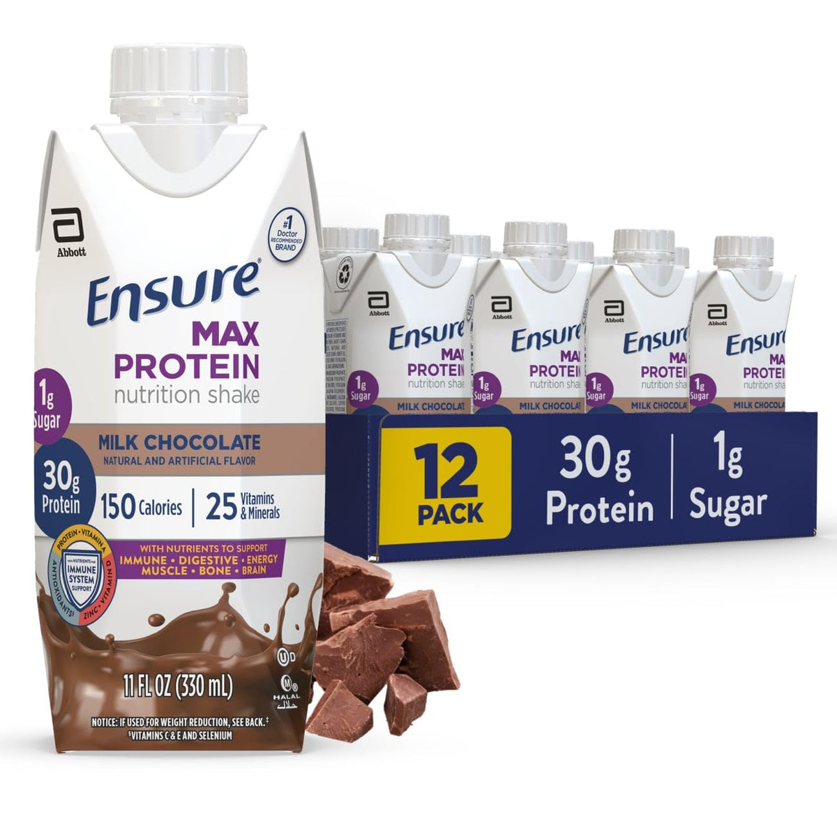 Milk Chocolate Protein Shake 12 Pack R57233