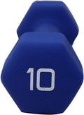 Blue Neoprene Coated Dumbbell M915694