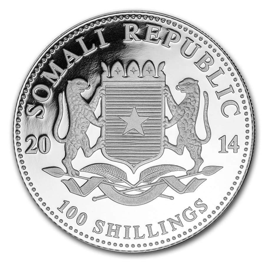 1 Oz Silver Elephant H951