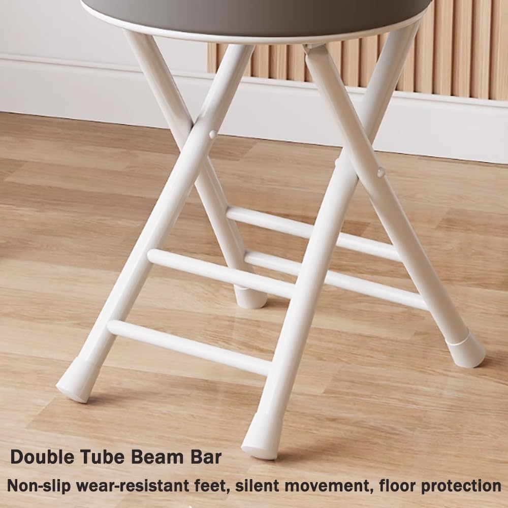 Black Padded Folding Stool T999376