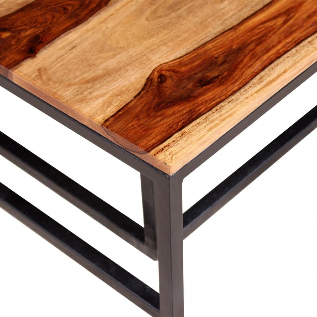 2 Piece Square Wood Nesting Coffee Table Set D70753
