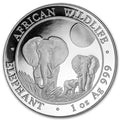 1 Oz Silver Elephant H951