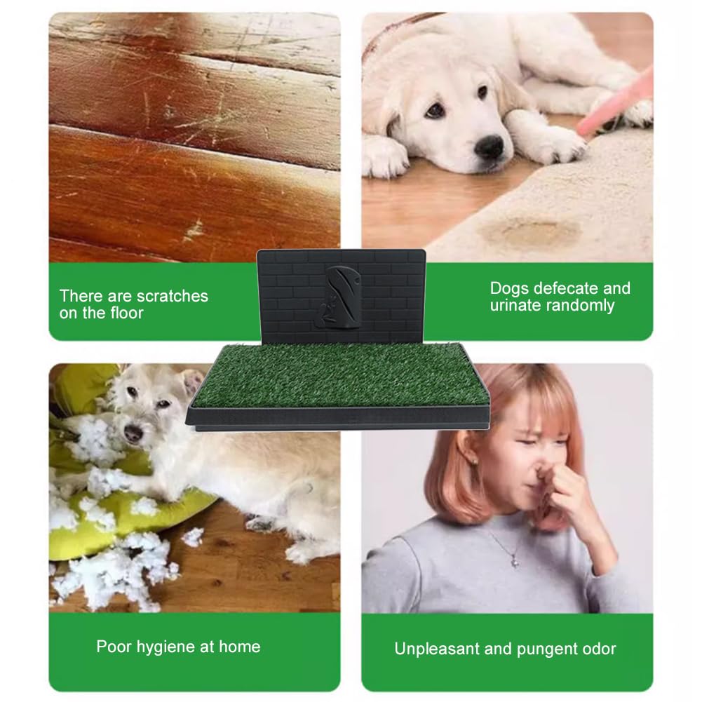 Dog Grass Pad with Tray 30 x 20 Inch S2741