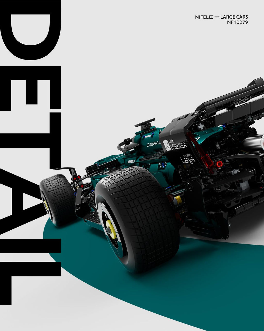 Formula 1 Racing Car Building Set I4816