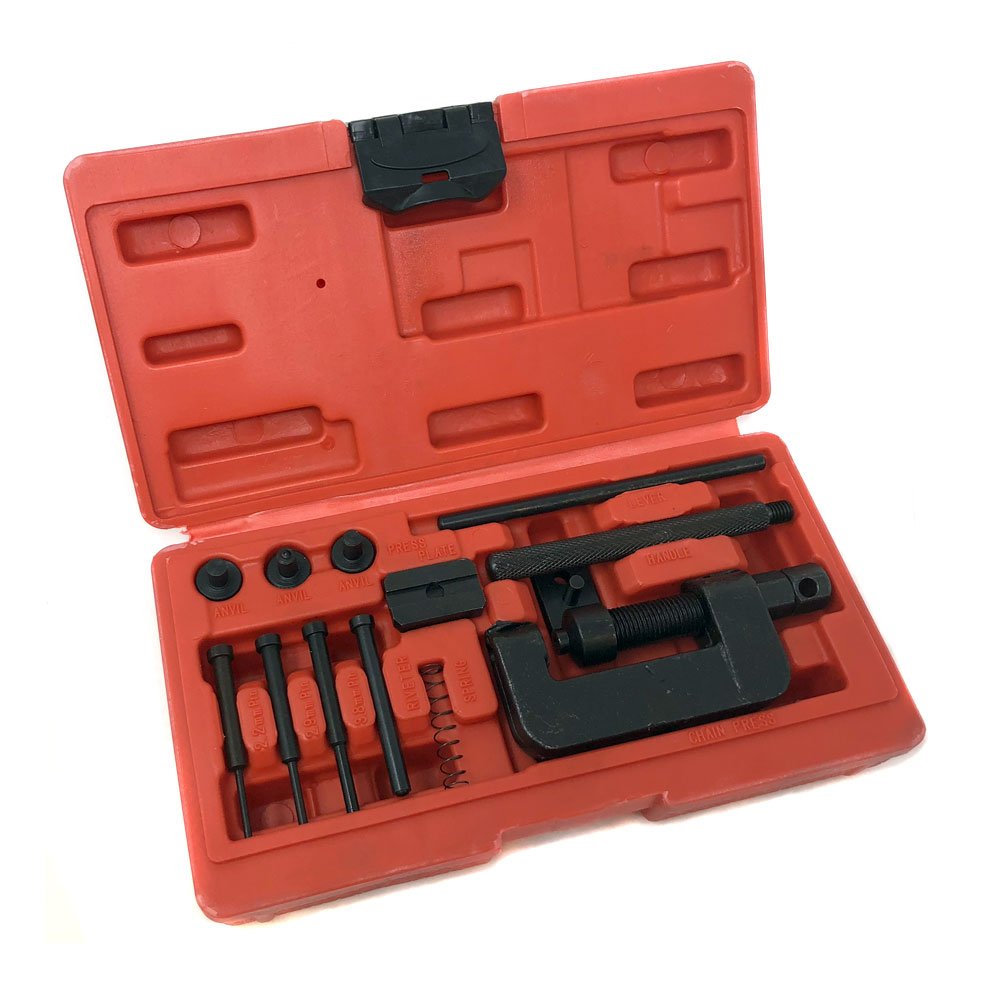 13pc Chain Breaker/Riveter Tool Set with Case V699417