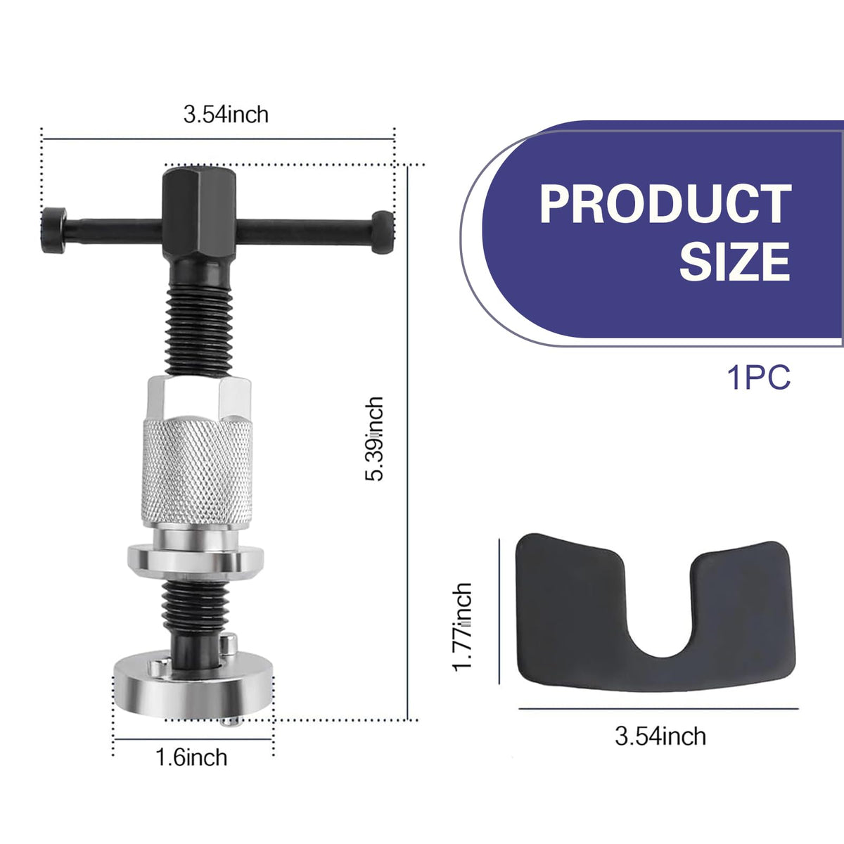 Disc Brake Caliper Tool Set with 2 Adapters D949