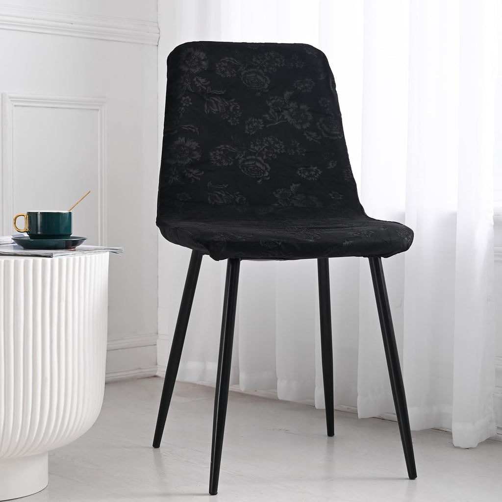 Stretch Removable Jacquard Dining Chair Covers Set Y21726