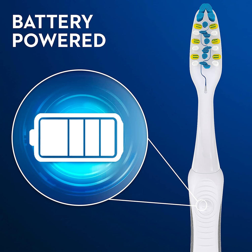Battery Electric Toothbrushes 2 Count Soft X4838