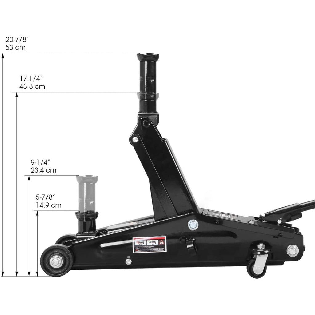 3 Ton Hydraulic Floor Jack Blue V332023