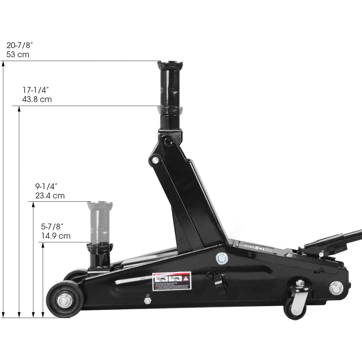 3 Ton Hydraulic Floor Jack Blue V332023