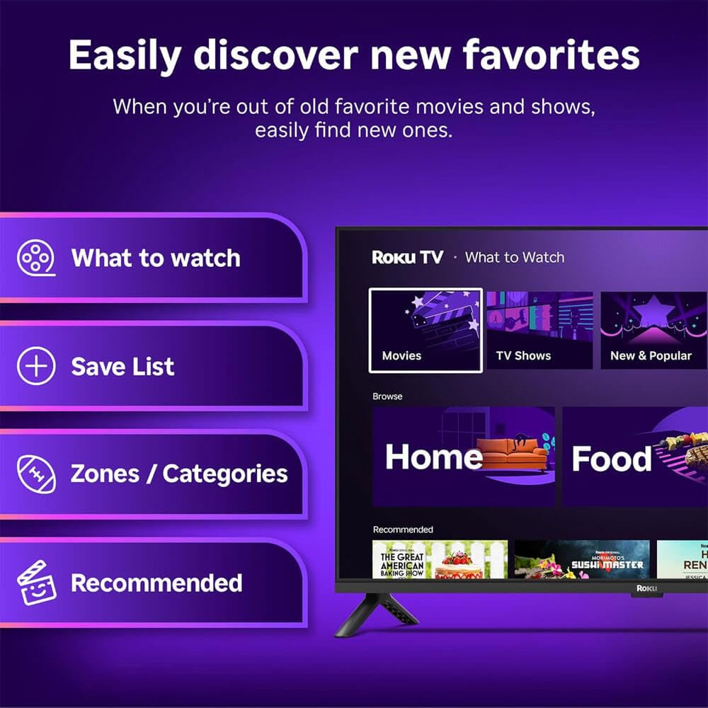 32" 1080p FHD LED Smart TV with HDMI Cable X786