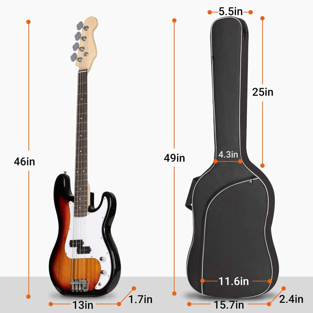 Electric Bass Guitar Gig Bag S429