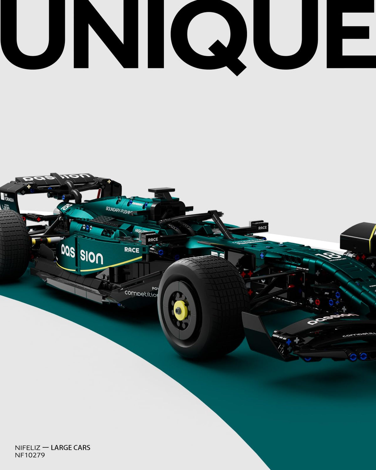 Formula 1 Racing Car Building Set I4816