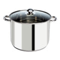 Stainless Steel 8-Quart Stock Pot with Glass Lid X846