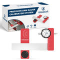 Table Saw Alignment Gauge with 0.001-Inch Dial Indicator Q58846