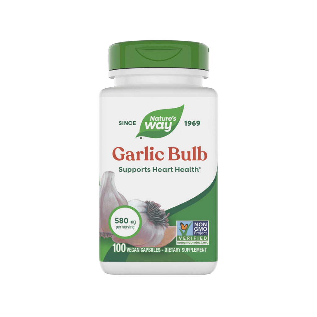 Garlic Bulb Capsules 580mg 100 ct O1772