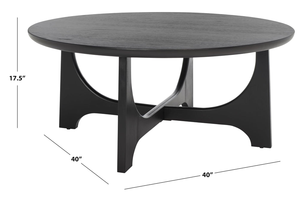 Black Wood Coffee Table V5113