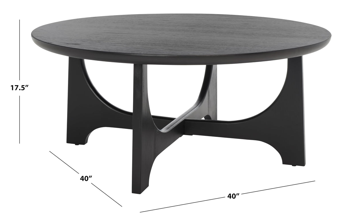Black Wood Coffee Table V5113