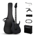 39" Matte Black Electric Guitar with 20Watt Amp T87651