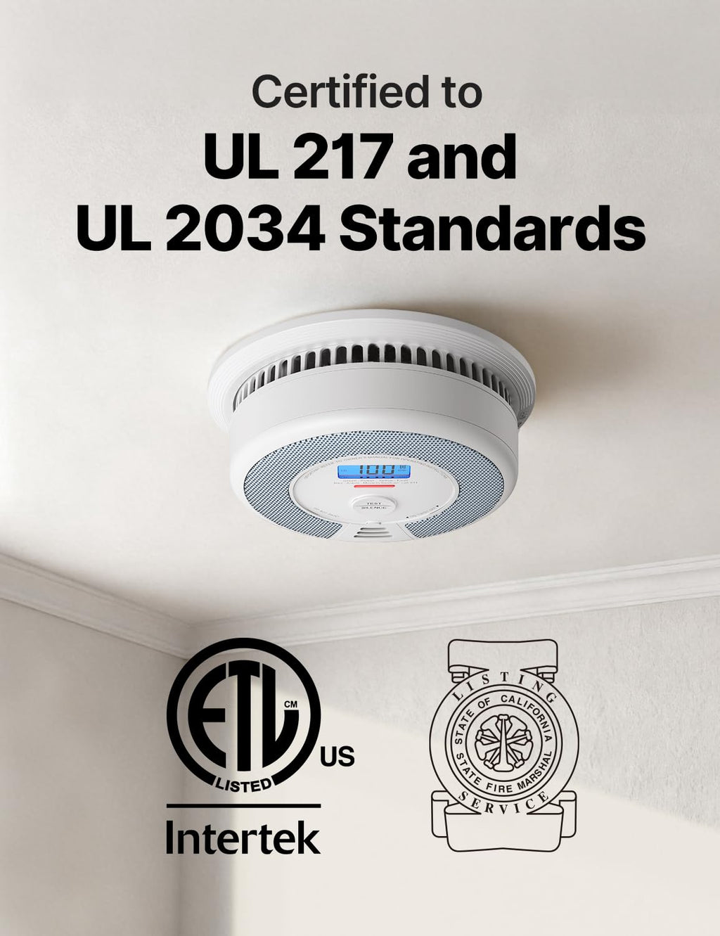 Wireless Combination Smoke and CO Detector 3-Pack O2733
