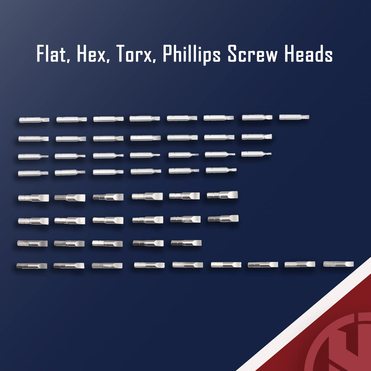 1/4" Adjustable Torque Screwdriver Set with T-BAR Ratchet, 92 Pieces D632