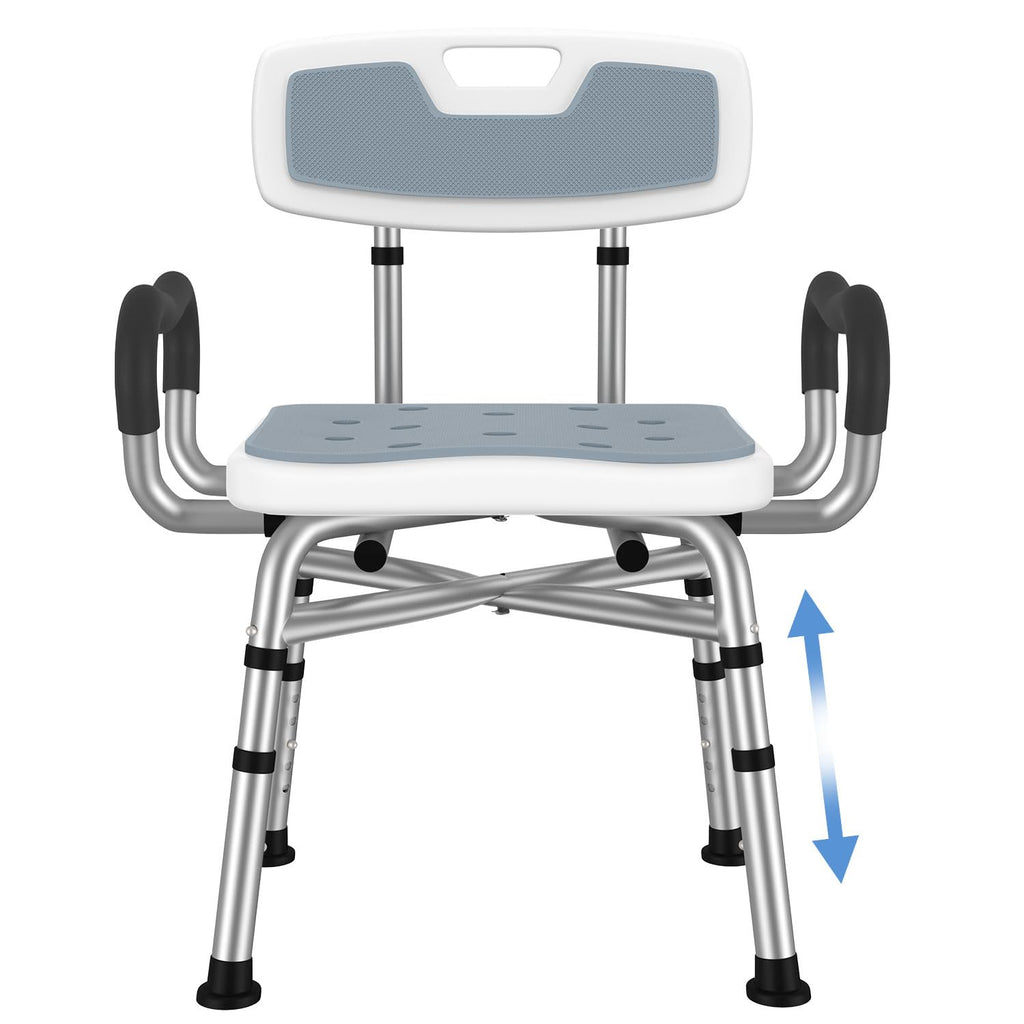 Shower Chair with Arms and Back U9714