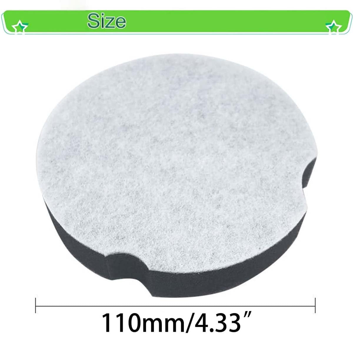 6 Pack Filter Replacement for Upright Vacuum Cleaners M292