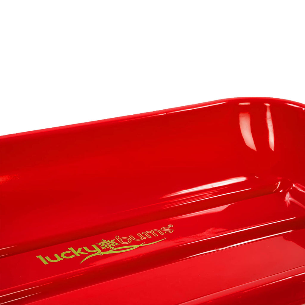 48 Inch Plastic Snow Toboggan Sled with Pull Rope P476311