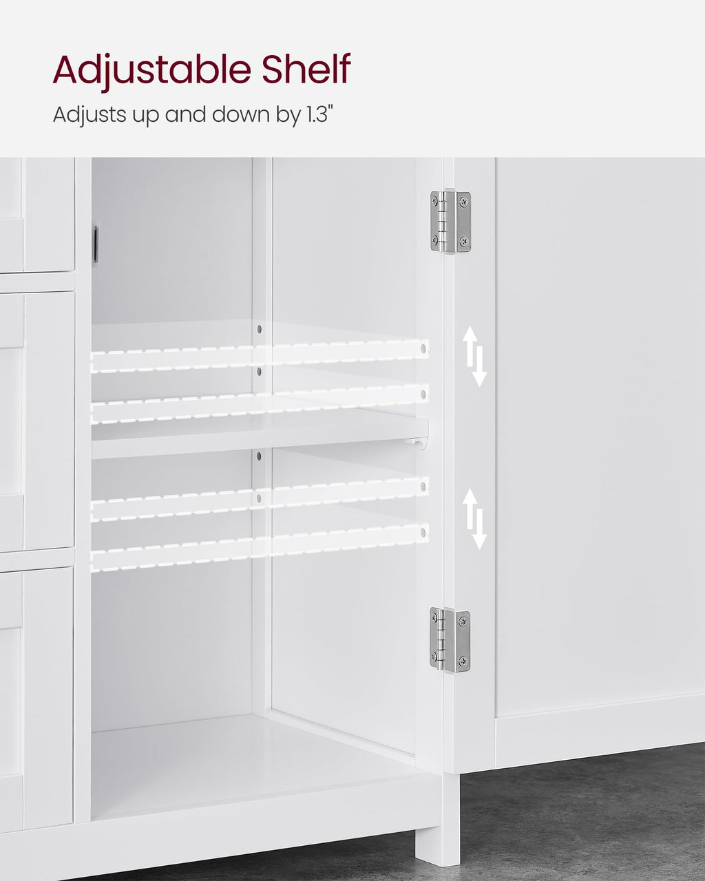 Bathroom Storage Cabinet with 3 Drawers Q6248