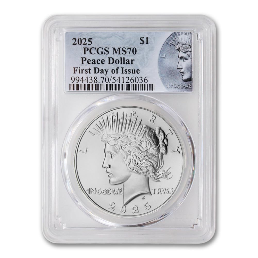 Silver Peace Dollar Coin MS-70 P362