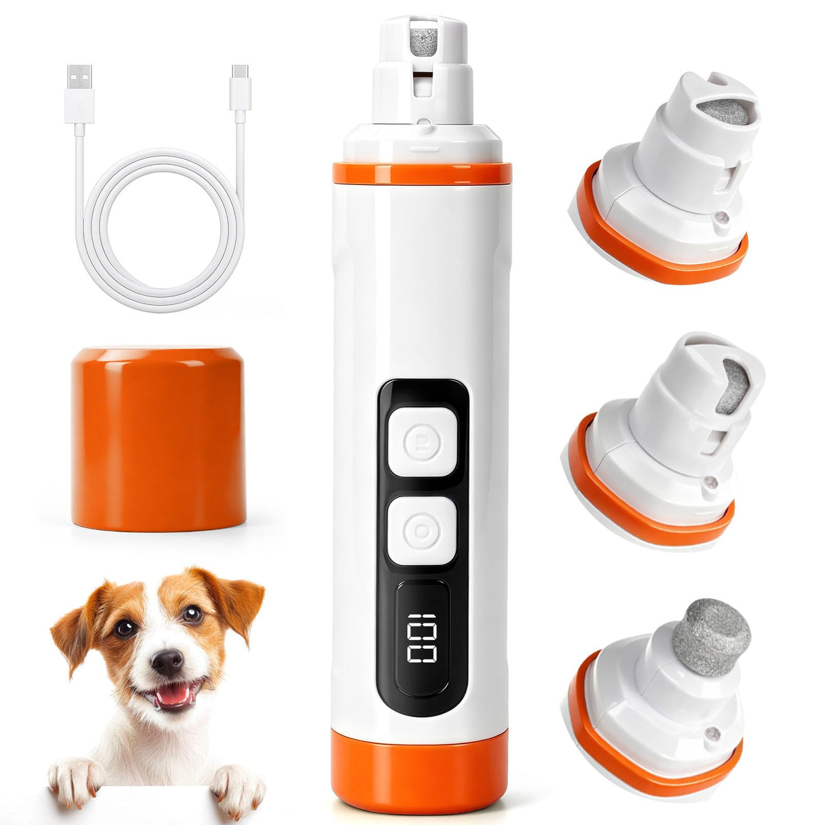 Dog Nail Grinder with LED Light K2781