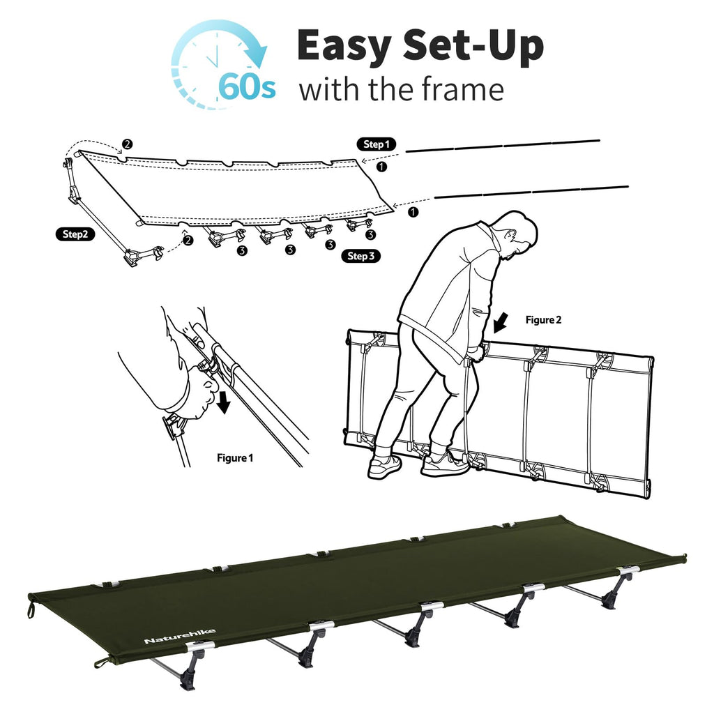 Ultralight Folding Camping Cot B532075