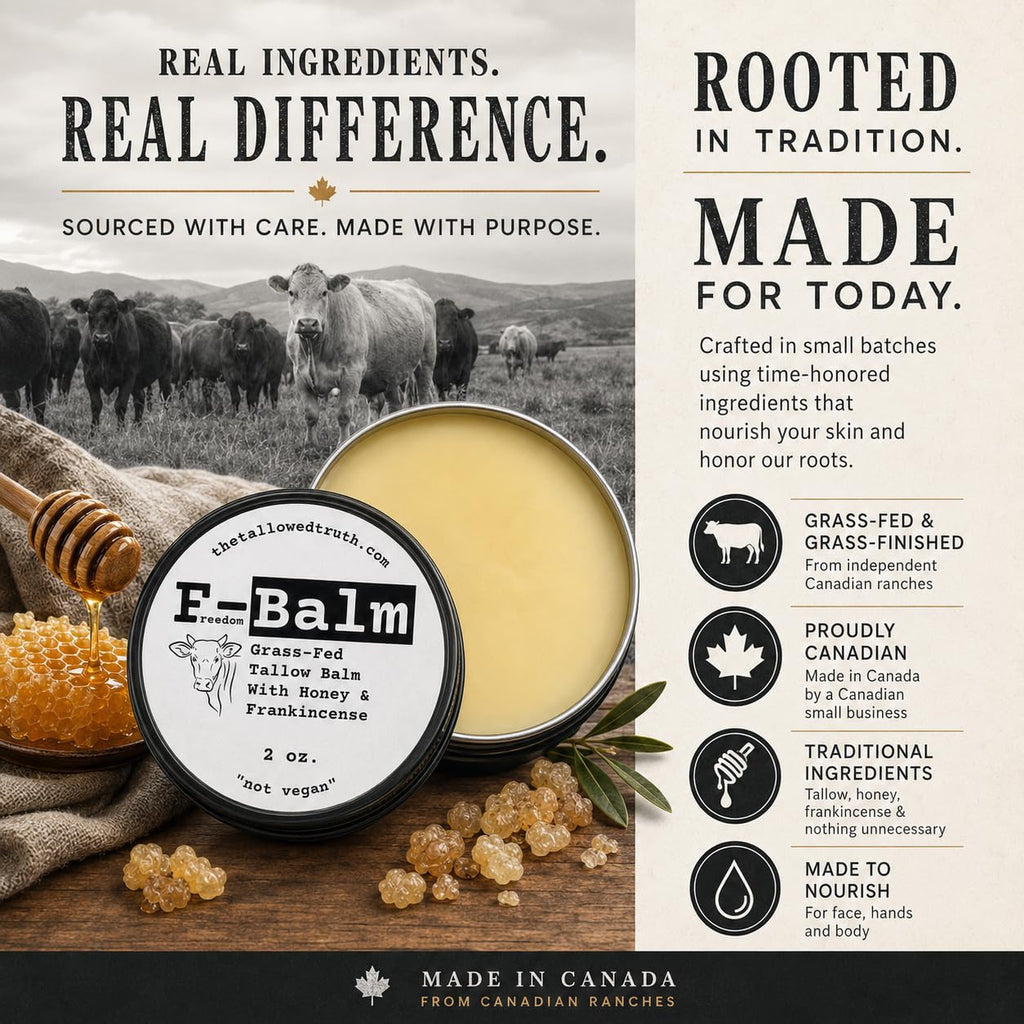 Beef Tallow and Honey Balm, 2 oz R67223